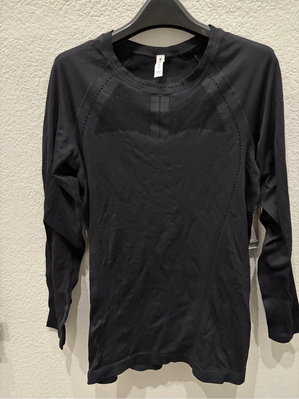 Athleta Oxygen II Long-Sleeve Performance Tee, Sz L